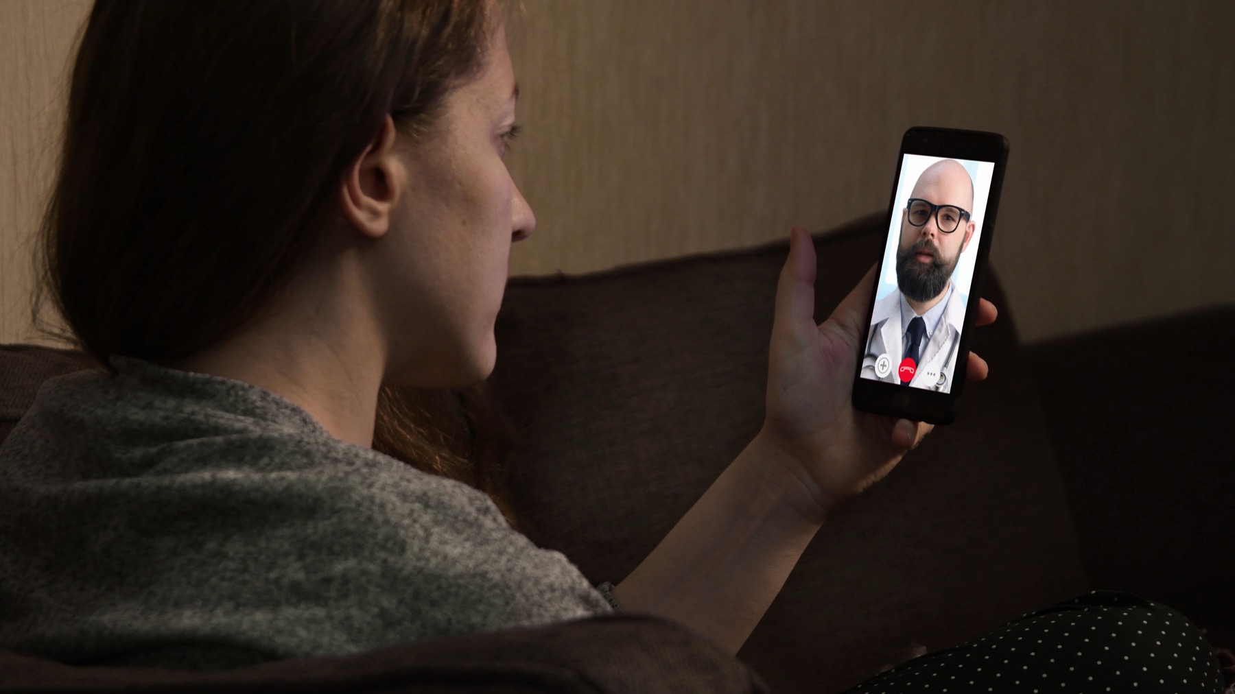 Seeing a board-certified doctor online from home